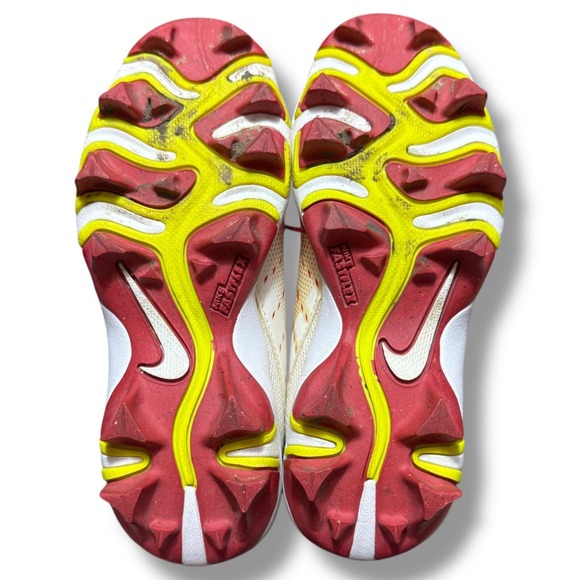 Nike Vapor Untouchable Shark 3 Fastflex Football Cleats Red White Youth Size 11C - Picture 6 of 12